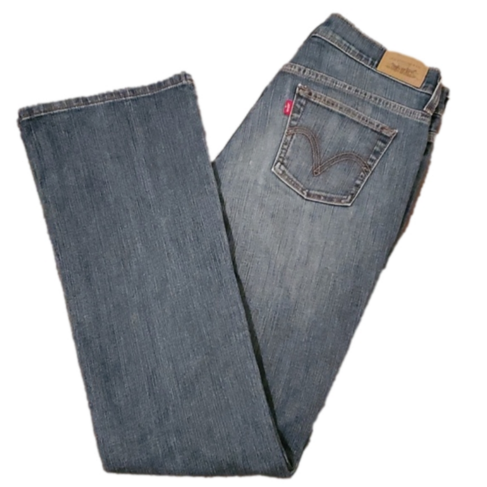 Levi's 515 Bootcut Blue Denim Jeans Women's Size 6L